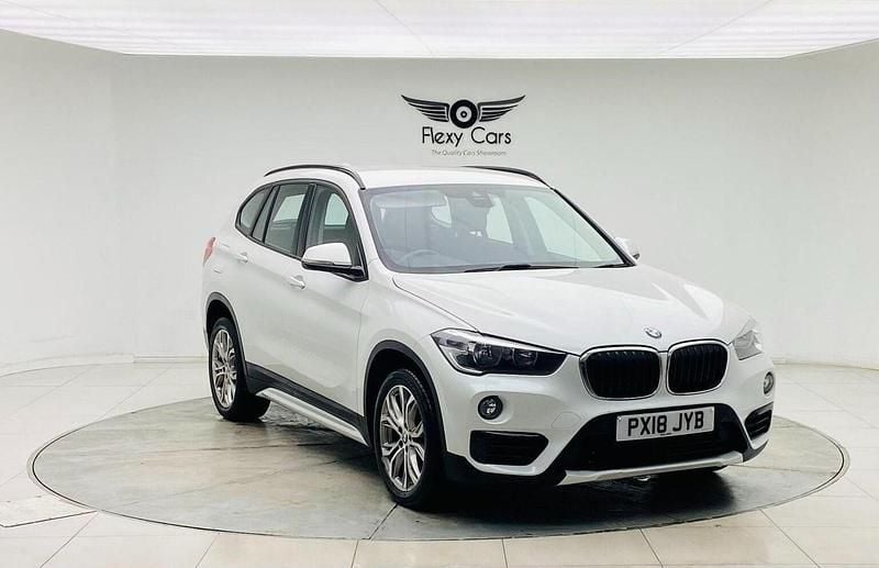 White Used 2018 BMW X1 Sport Line SUV | £10,199 (Good price) - Image 1/4