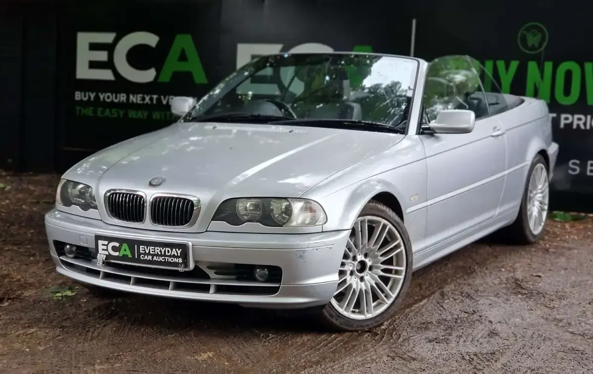Used BMW 318 2003 Silver Cabriolet