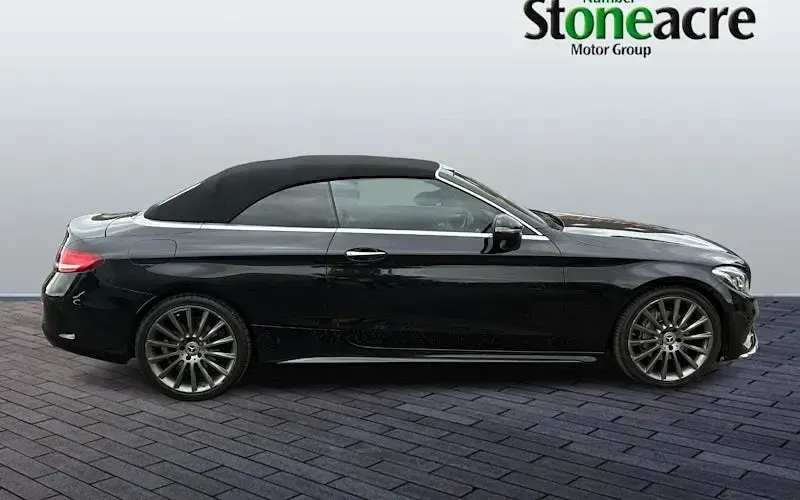 Used Mercedes C200 AMG line 184 HP (135 kW) 2018 Cabriolet