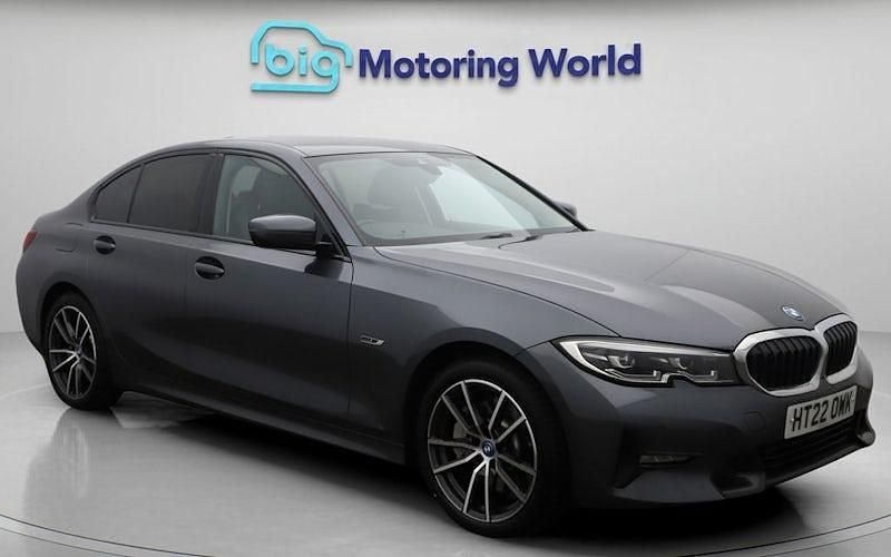 Used 2022 BMW 330e Sport Line Sedan | £14,600 (Expensive) - Image 1/4