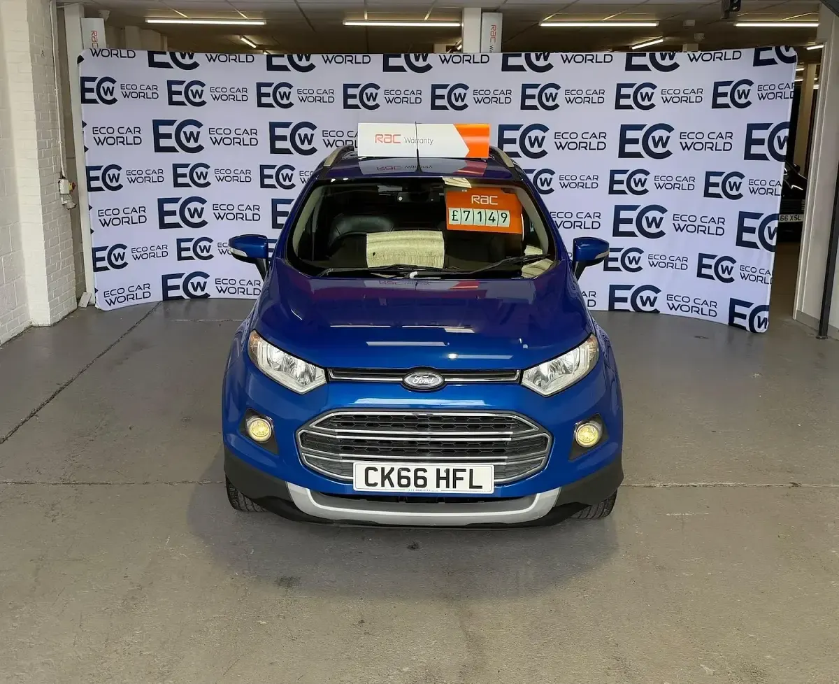 Used Ford Ecosport Titanium 112 HP (82 kW) 2016 Blue SUV