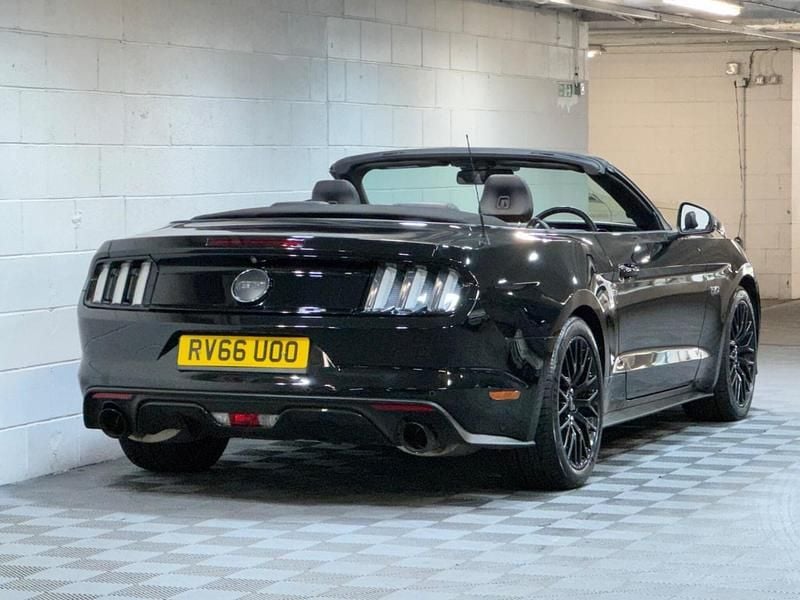 Used Ford Mustang GT 2016 Black Cabriolet