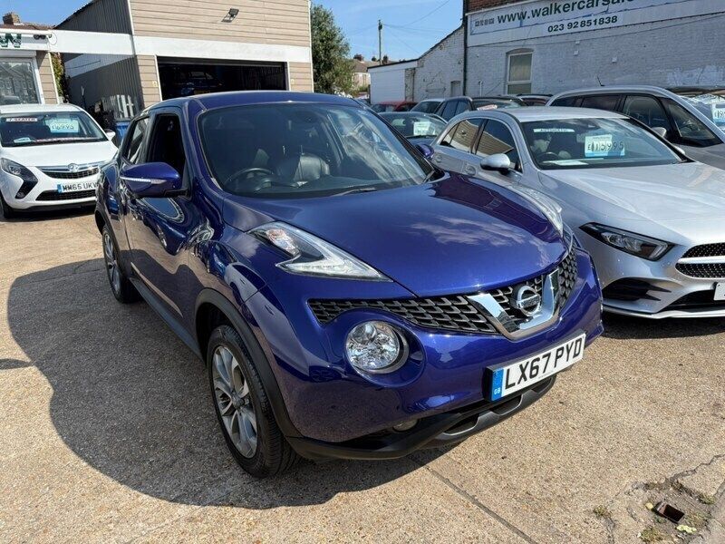 Blue Used 2017 Nissan Juke Tekna SUV | £8,495 (Fair price) - Image 1/4