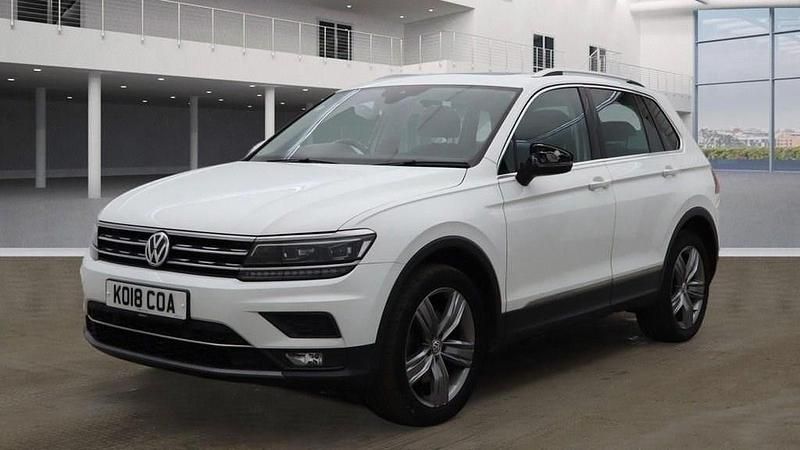 Used VW Tiguan SEL 190 HP (139 kW) 2018 White SUV