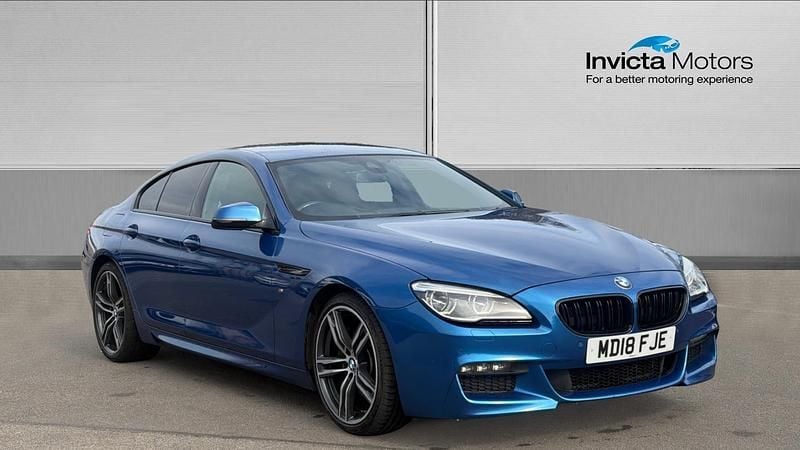 Used BMW 640 M Sport 313 HP (230 kW) 2018 Blue Coupe