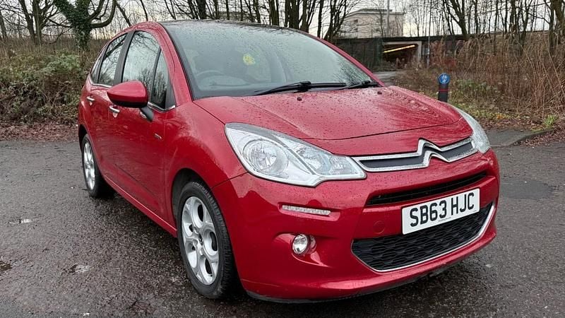 Used Citroën C3 Exclusive 2014 Red Hatchback
