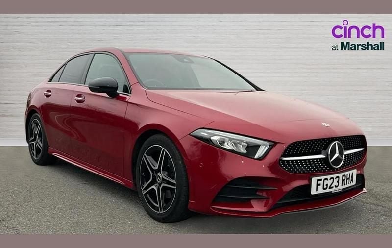 Used Mercedes A200 AMG Line Premium 161 HP (118 kW) 2023 Red Sedan