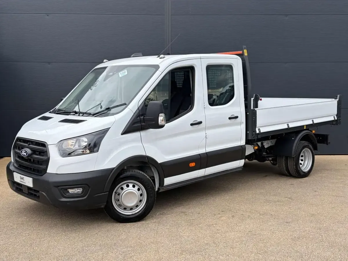 Second-hand Ford Transit S 130 CP (95 kW) 2025 Alb Cabrio