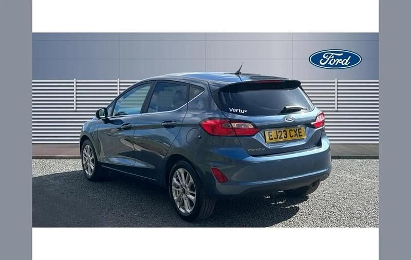 Used Ford Fiesta Titanium 100 HP (73 kW) 2023 Blue Hatchback