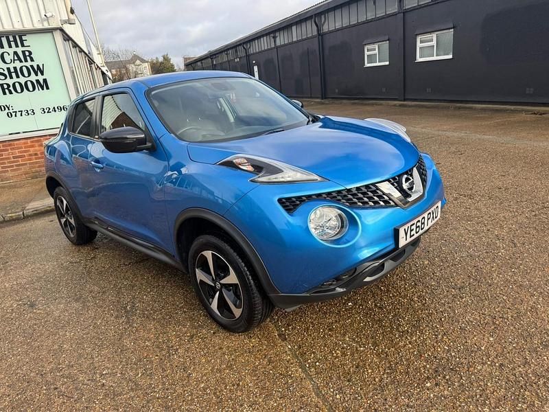 Used Nissan Juke 112 HP (82 kW) 2018 Blue SUV