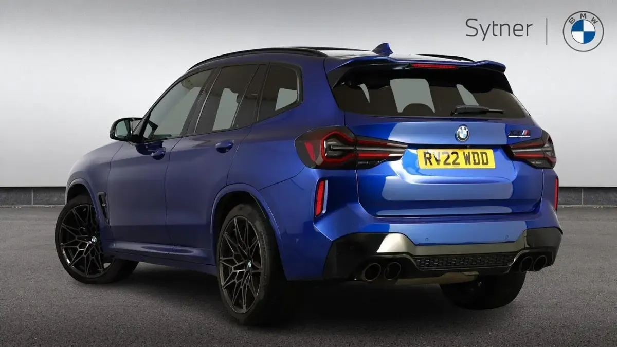 Used BMW X3 M Competition Edition 503 HP (369 kW) 2022 Blue SUV