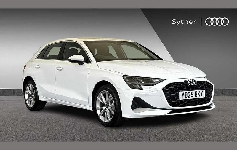 White New 2025 Audi A3 e-tron Sport Hatchback | £29,000 (Good price) - Image 1/4