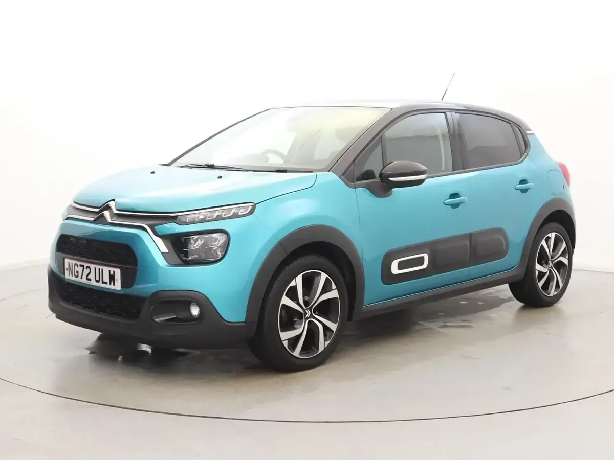 Usado Citroën C3 PureTech 110 HP (80 kW) 2023 Azul Citadino