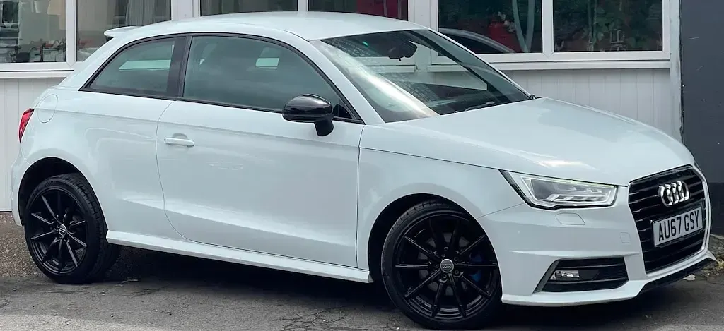 Used Audi A1 S-Line 125 HP (91 kW) 2017 White Hatchback
