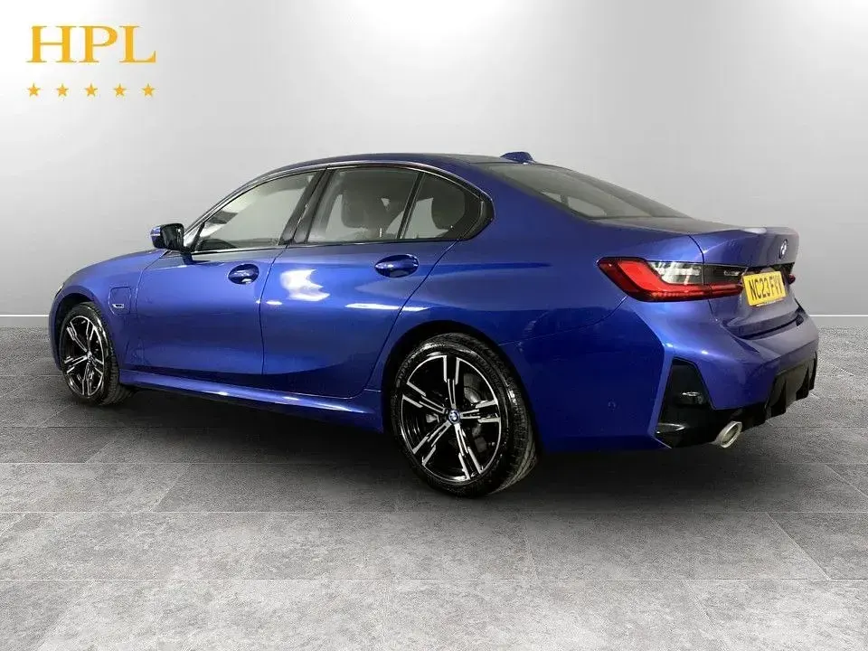 Used BMW 330e M Sport 292 HP (214 kW) 2023 Blue Sedan