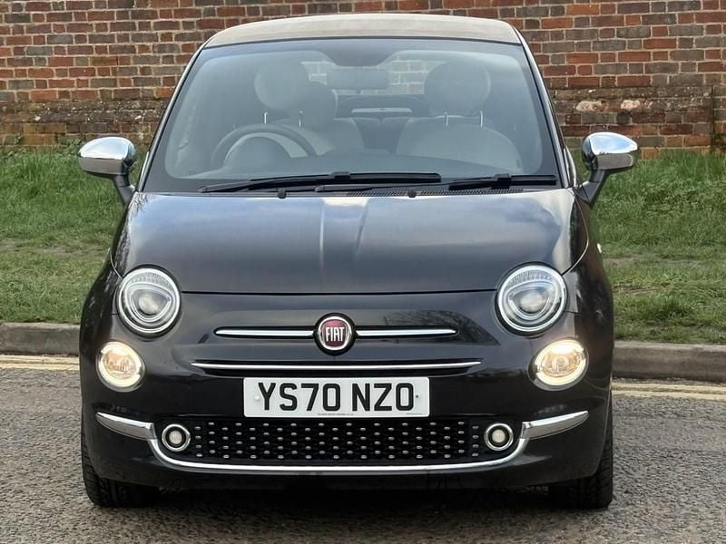 Used Fiat 500 Star 70 HP (51 kW) 2021 Black Cabriolet