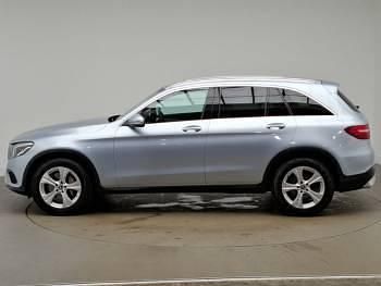 Used Mercedes GLC220 170 HP (125 kW) 2017 Silver SUV