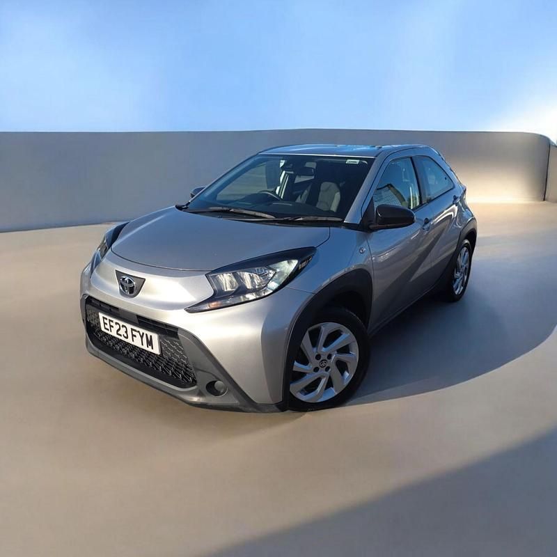 Silver Used 2023 Toyota Aygo PURE Hatchback | £12,995 (Fair price) - Image 1/4