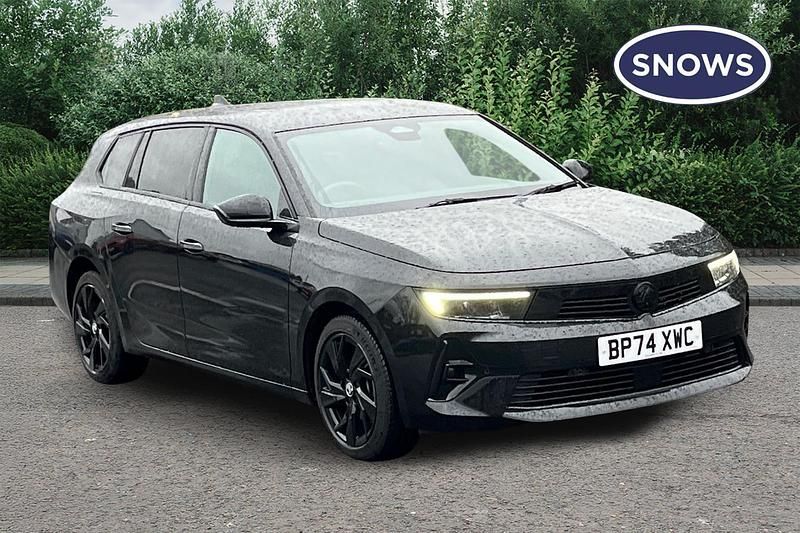 Used Vauxhall Astra S 130 HP (95 kW) 2024 Black Estate
