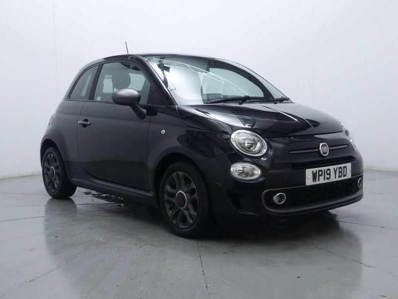 Used Fiat 500S S 2019 Black Hatchback