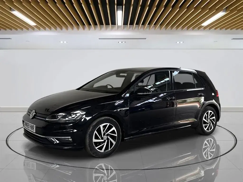 Used VW Golf VII Edition 130 HP (95 kW) 2019 Black Hatchback