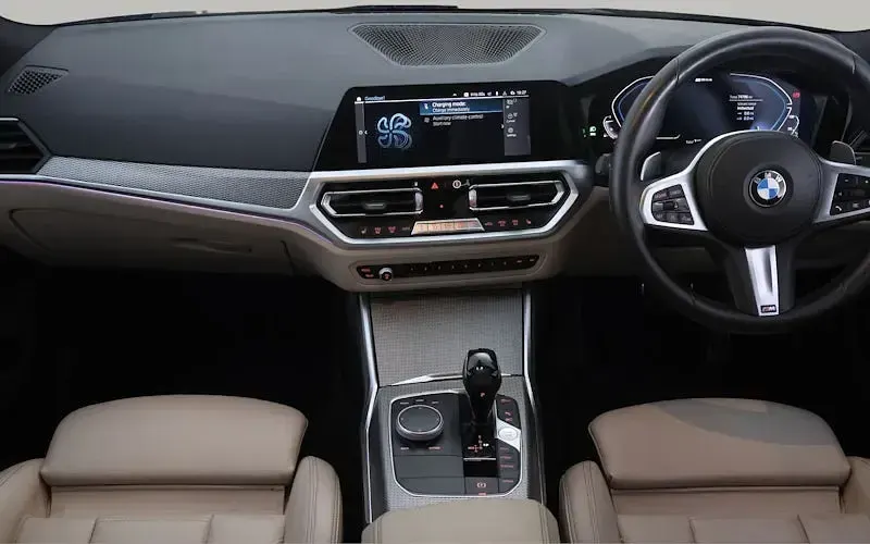 Used BMW 330e M Sport 292 HP (214 kW) 2019 Blue Sedan