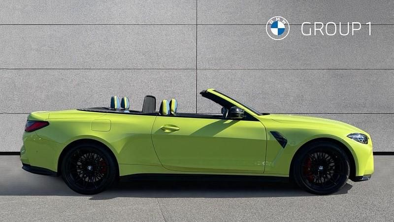 Used BMW M4 Competition Edition 503 HP (369 kW) 2023 Yellow Cabriolet
