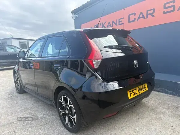 Used MG MG3 Excite 106 HP (77 kW) 2022 Black Hatchback
