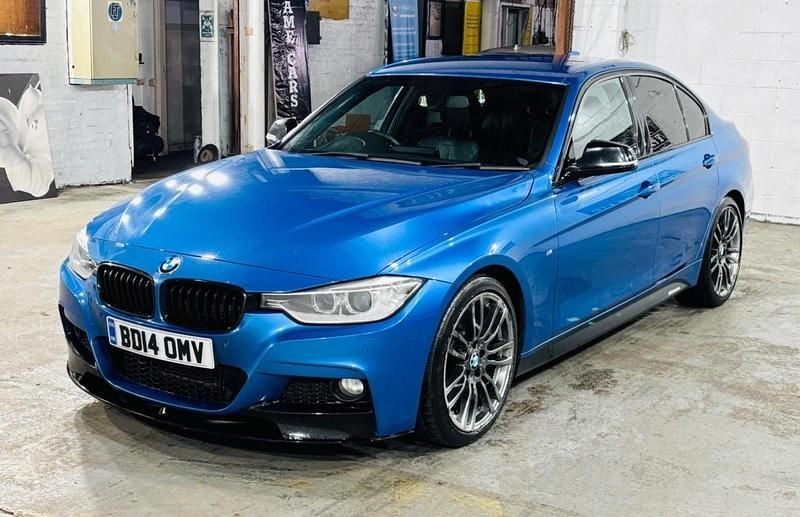 Used BMW 330 M Sport 2014 Blue Sedan