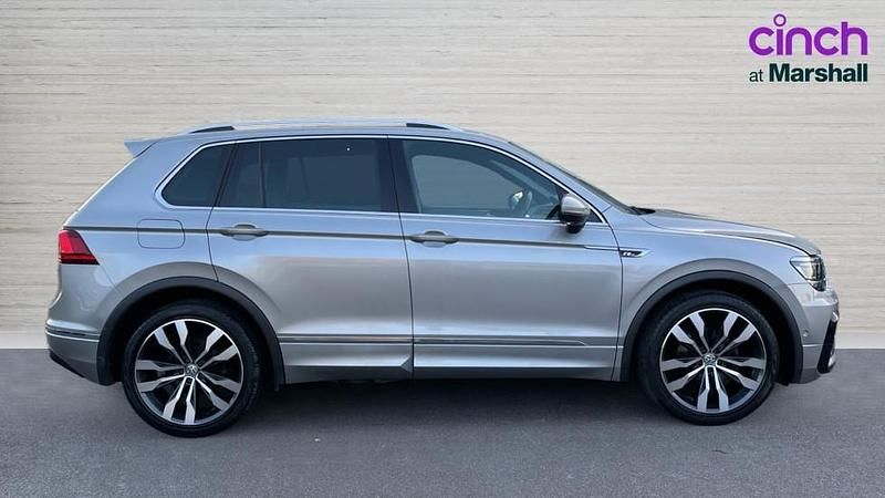 Used VW Tiguan R-line 150 HP (110 kW) 2019 Silver SUV