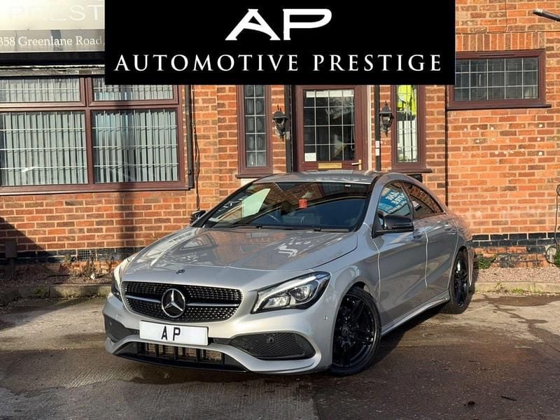 Silver Used 2018 Mercedes CLA220 AMG line Sedan | £12,930 (Fair price) - Image 1/4