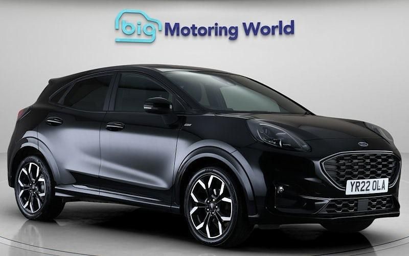 Used Ford Puma ST-Line X 155 HP (114 kW) 2022 Black SUV