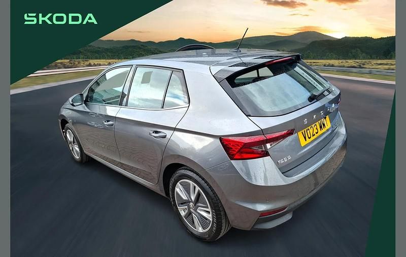 Used Skoda Fabia SE L 108 HP (79 kW) 2023 Grey Hatchback