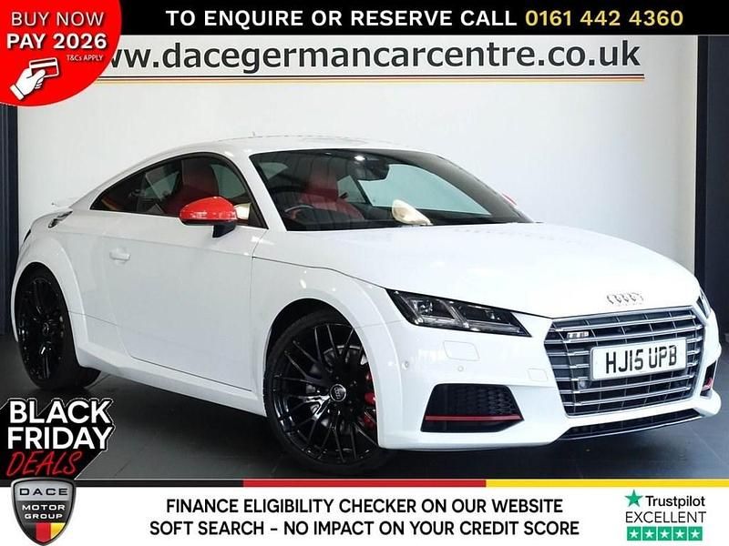 White Used 2015 Audi TTS Design Coupe | £18,970 (Fair price) - Image 1/3