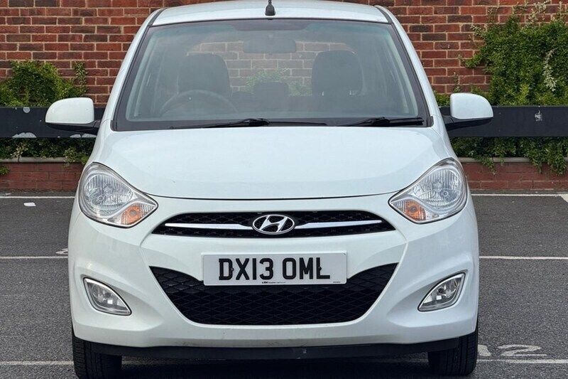 White Used 2013 Hyundai i10 Active Hatchback | £2,695 (Good price) - Image 1/1