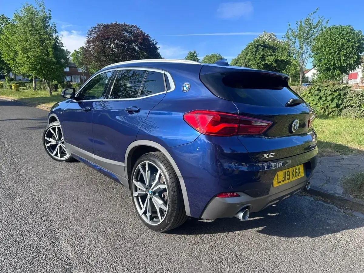 Begagnad BMW X2 M Sport 2019 Blå SUV