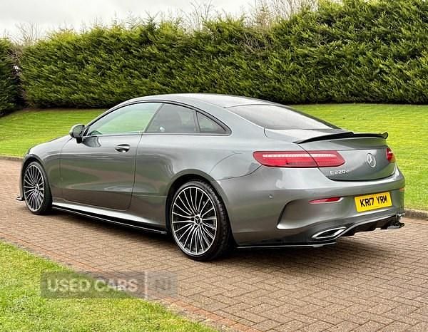 Used Mercedes E220 AMG line 2017 Grey Coupe