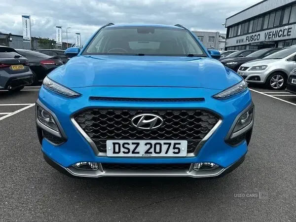 Used Hyundai Kona Premium SE 120 HP (88 kW) 2019 Blue SUV