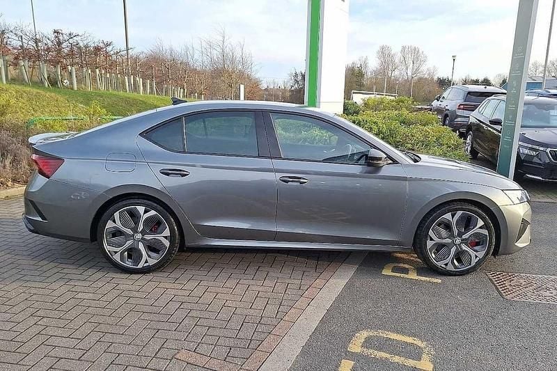 Used Skoda Octavia vRS 195 HP (143 kW) 2025 Graphite grey metallic Hatchback