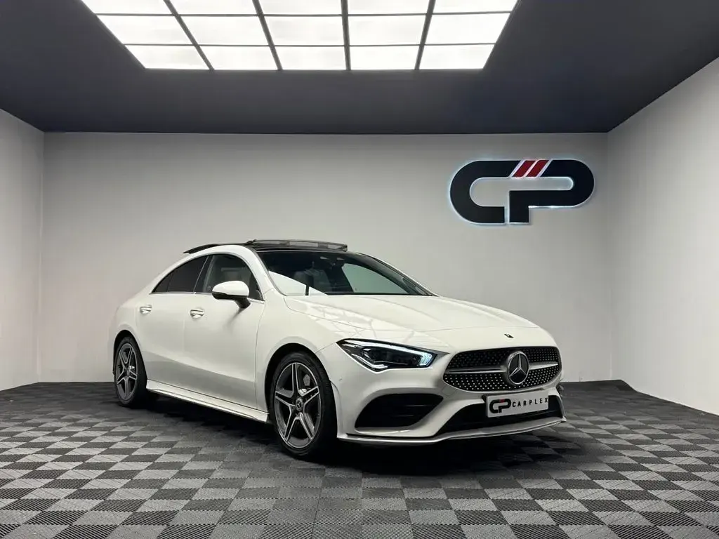 Used Mercedes CLA250 AMG Line Premium Plus 2021 White Coupe