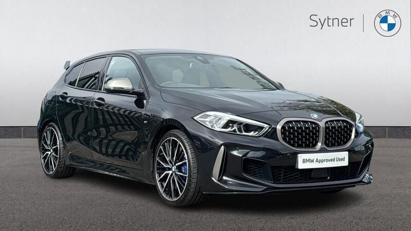 Black Used 2022 BMW M135 Shadowline Hatchback | £27,000 (Fair price) - Image 1/4