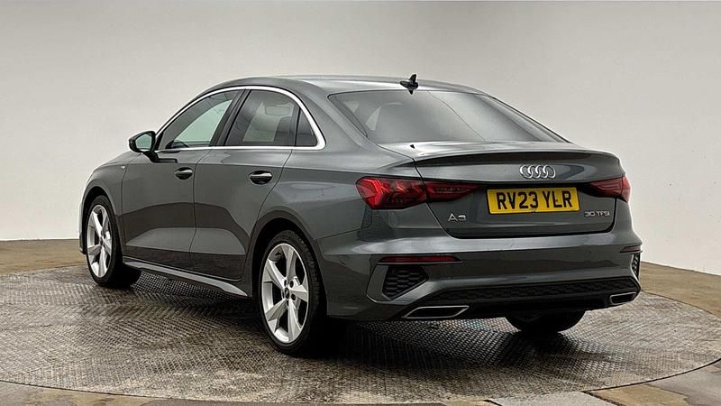 Used Audi A3 S-Line 110 HP (80 kW) 2023 Daytona grey Sedan