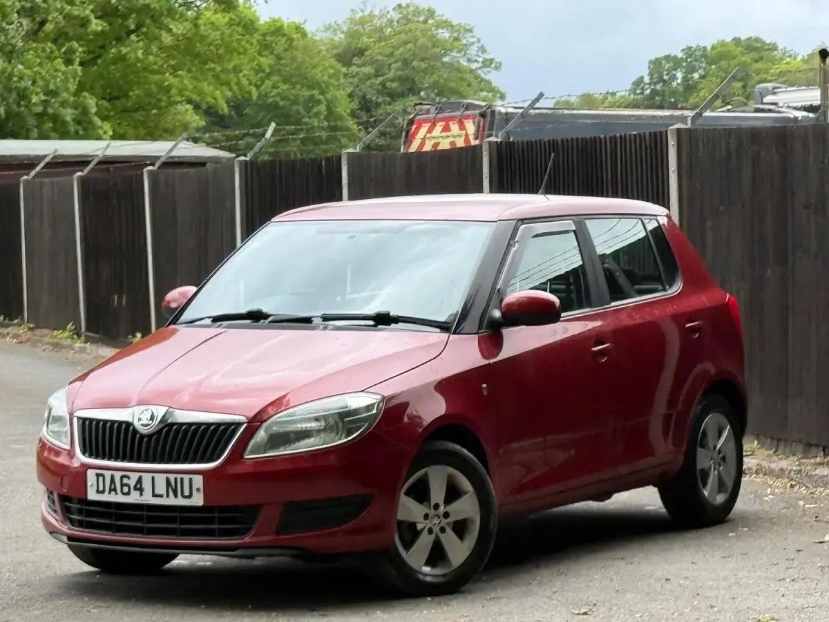 Used Skoda Fabia SE 2014 Red Hatchback