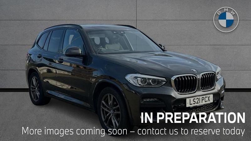 Grey Used 2021 BMW X3 M Sport SUV | £27,892 (Super price) - Image 1/4