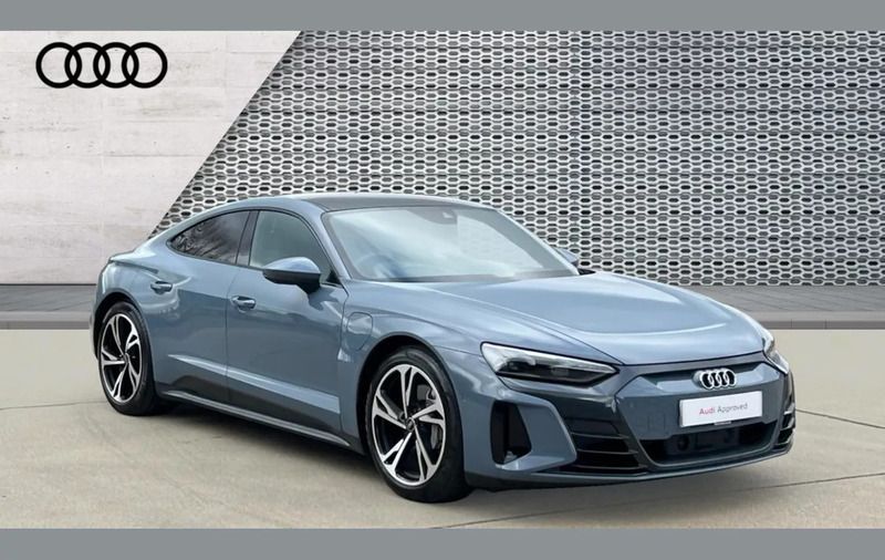 Grey Used 2023 Audi e-tron GT quattro Comfort Sedan | £42,233 (Super price) - Image 1/4