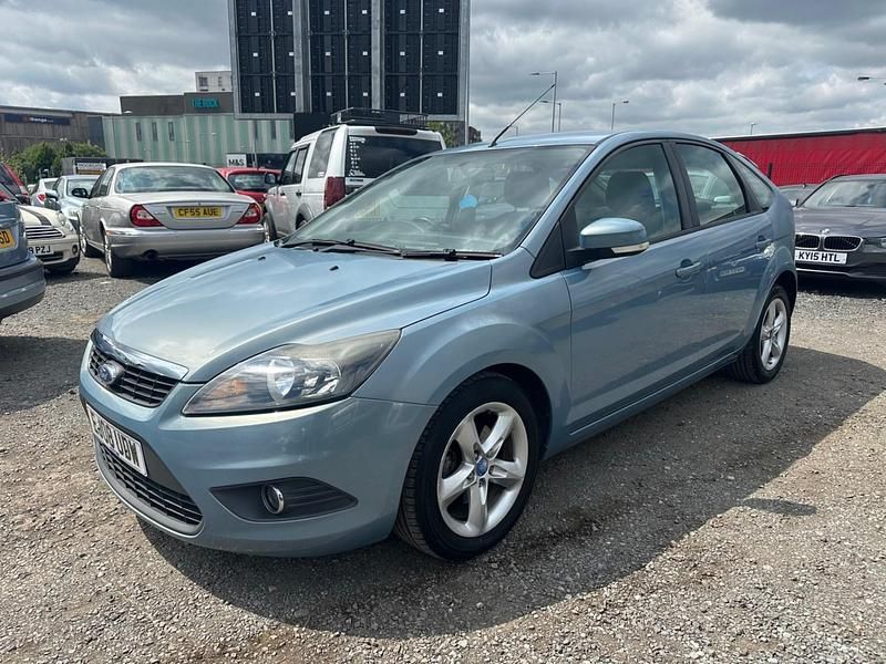 Used Ford Focus Zetec 2008 Blue Hatchback