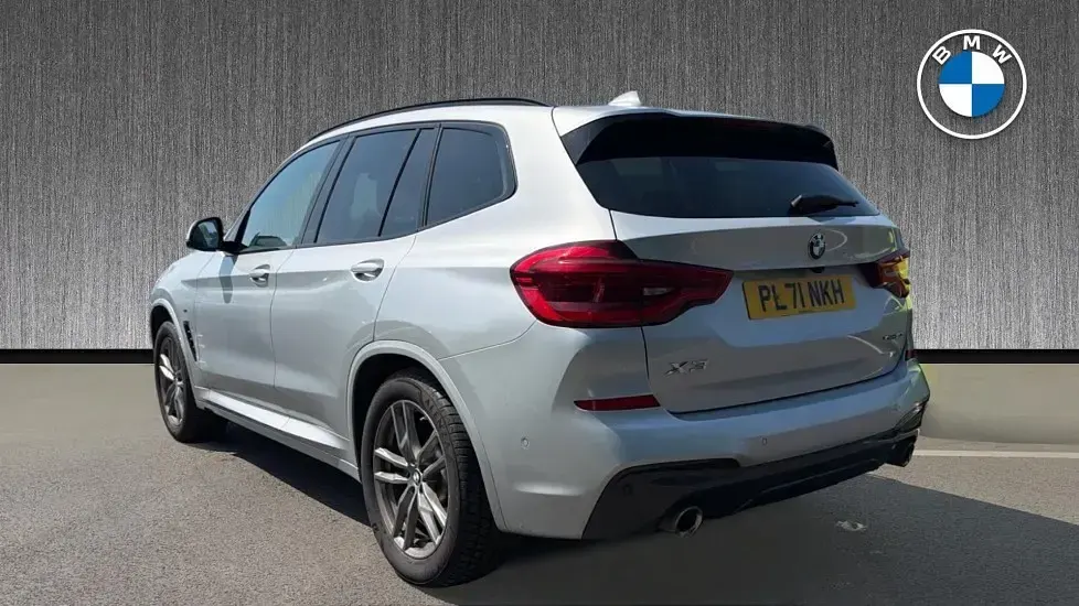 Used BMW X3 M Sport 181 HP (133 kW) 2021 Silver SUV