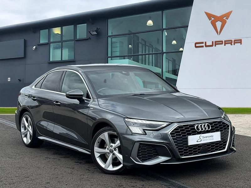 Grey Used 2020 Audi A3 S-Line Sedan | £18,290 (Fair price) - Image 1/4