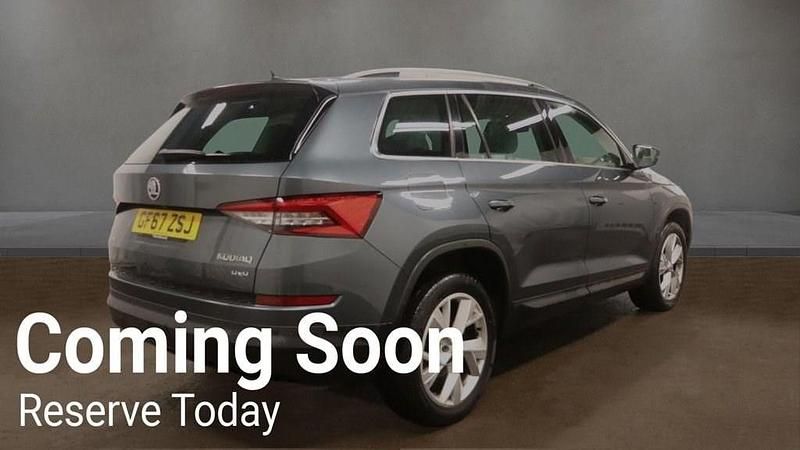 Used Skoda Kodiaq 150 HP (110 kW) 2017 Grey SUV