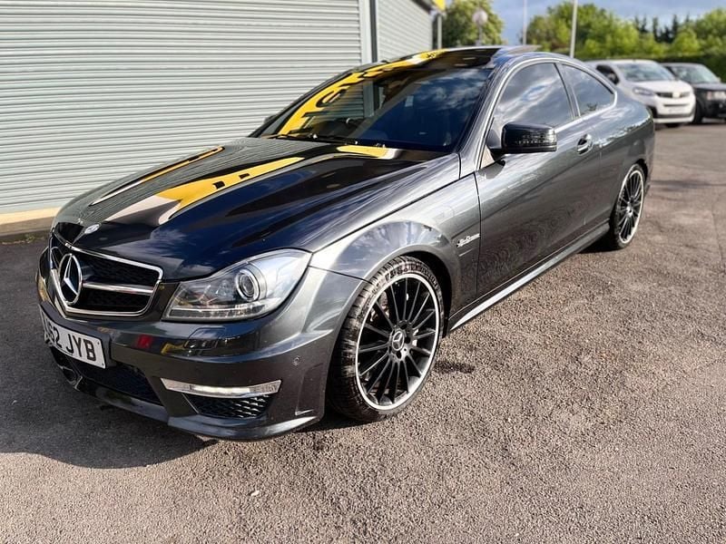 Black Used 2012 Mercedes C63 AMG Coupe | £25,995 (Fair price) - Image 1/4